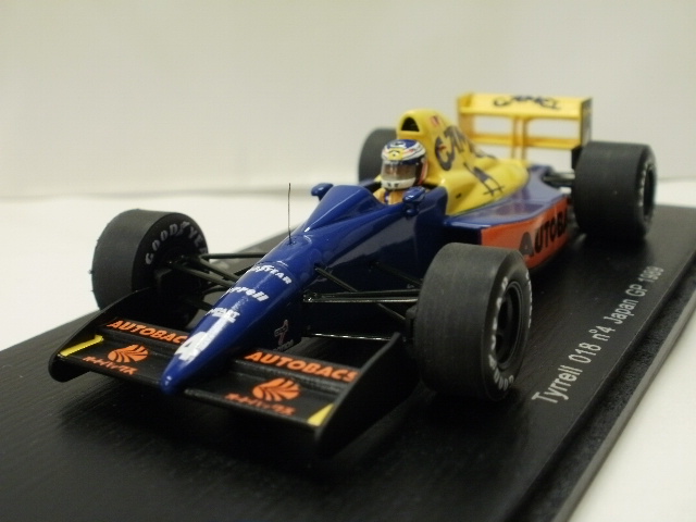 ミニカーショップグローバル - 1/43 スパーク ティレル 018 日本GP