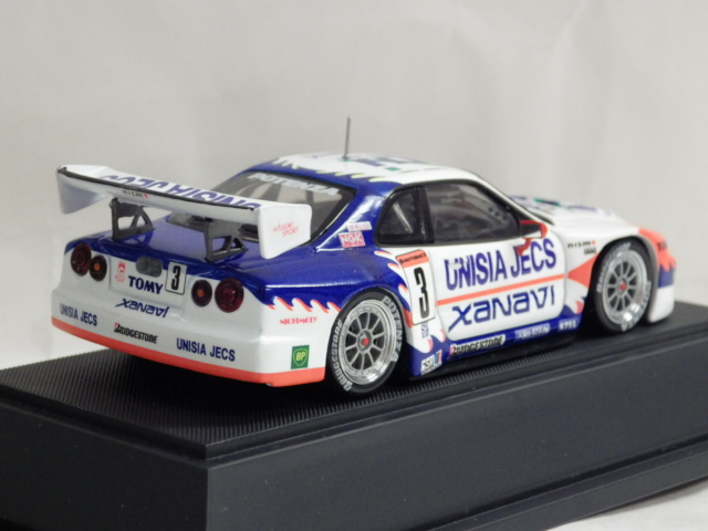 ミニカーショップグローバル - 1/43 エブロ ユニシア ザナヴィ GT-R ...