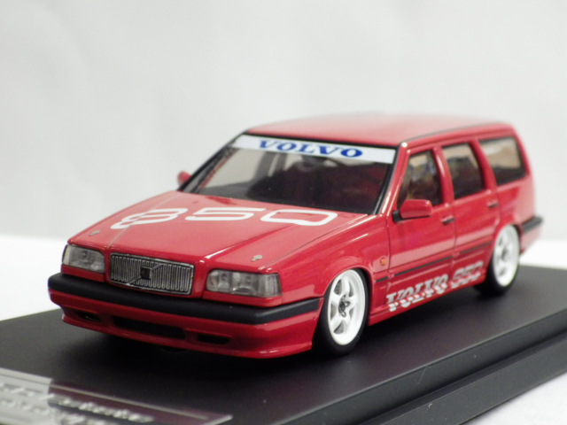 ボルボ  VOLVO hpi racing 850 黒　ミニカー