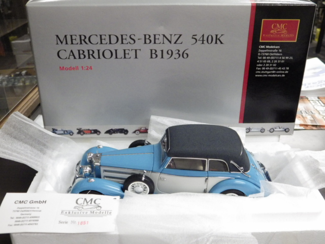 ミニカーショップグローバル - 1/24 CMC メルセデス ベンツ 540K