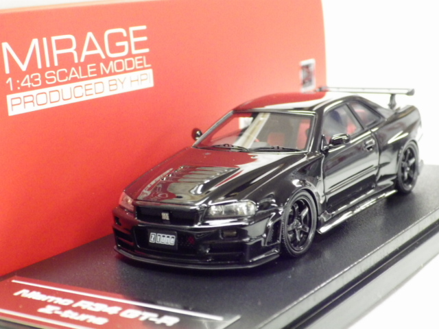 ミニカーショップグローバル - 1/43 hpi MIRAGE ニスモ R34 GT-R Z