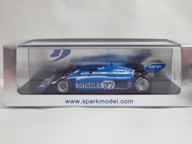 Spark 1:43 J.-P Ligier JS21 Jarier #25 Long Beach GP Formula