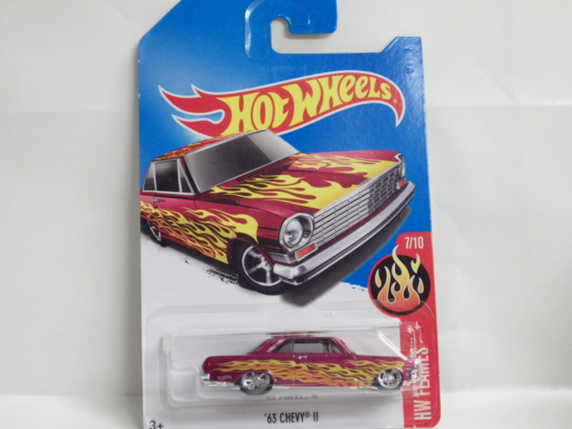 ミニカーショップグローバル - Hotwheels '63 CHEVY Ⅱ スーパー