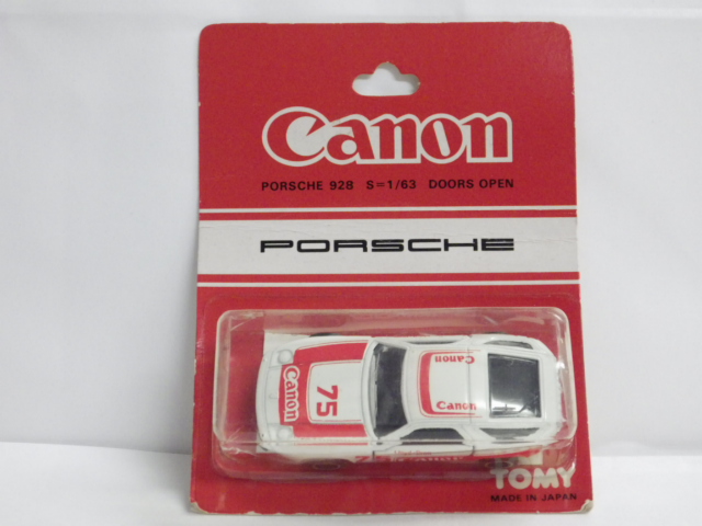 最終値下げ！】トミカ ポルシェ928 キャノン 日本製 Canon ミニカー - メルカリ