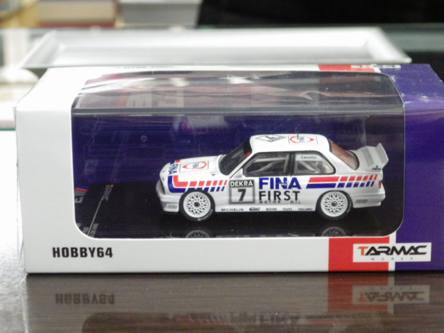 1/64 TARMACHOBBY64 BMWM3 E30 DTM1992 #7 FINA