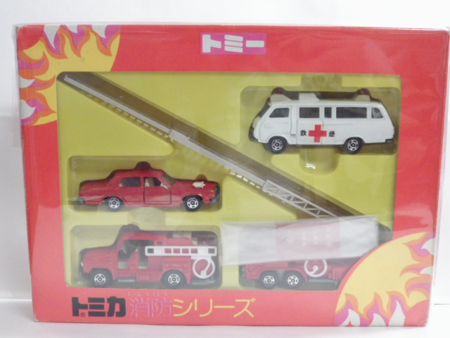 ミニカーショップグローバル - トミカ 消防シリーズ 初期4台セット