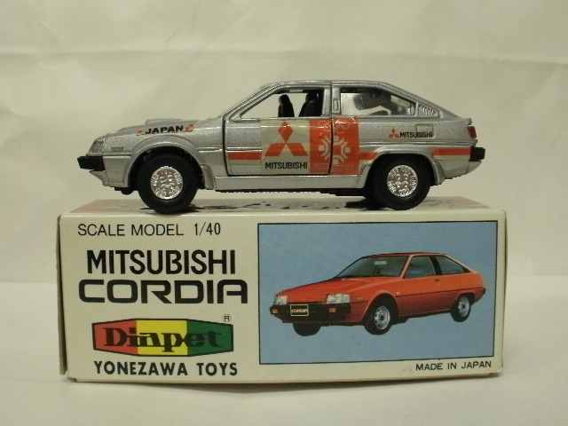 当店だけの限定モデル 三菱 コルディア 1/28 ミニカー おもちゃ