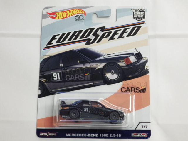 Hotwheels EUROSPEED MERCEDES-BENZ190E2.5-16