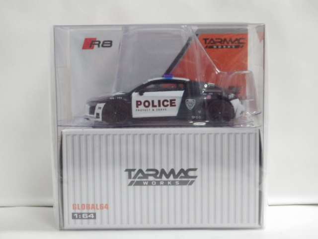 1/64 TARMACǥ R8 V10 PLUS Police