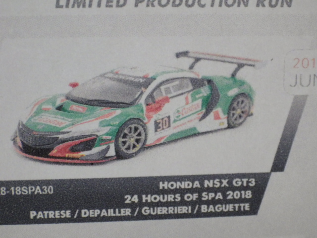 1/64 TARMACNSXGT3 24֡2018 #30