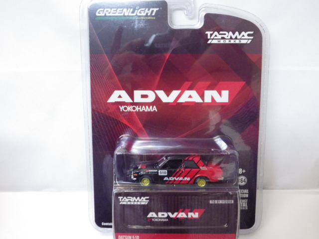 1/64 TARMACxGREENLIGHTDATSUN510 ADVAN