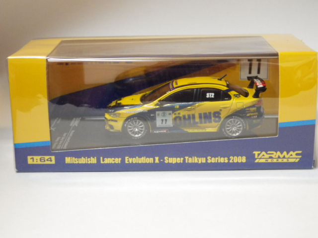 1/64 TARMAC ɩ󥵡 Evo X Super Taikyu Series 2008 OHLINS Livery