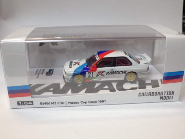1/64 TARMACBMWM3 E30 MacauCupRace1991 #21