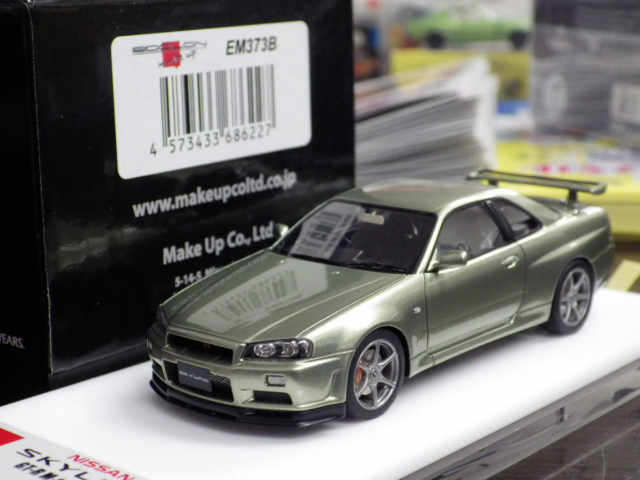 1/43 ᥤåסɥ ˥å󡡥饤GT-R(BNR34) M-specNur 2002100pcs ڥߥ˥ॸɡ