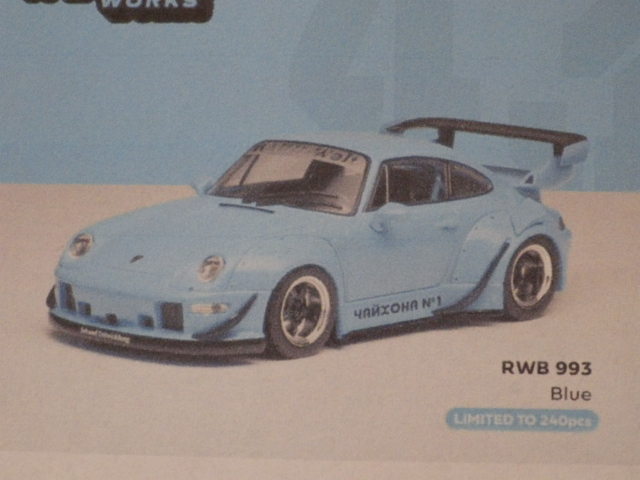 1/43TARMACRWB993Blue