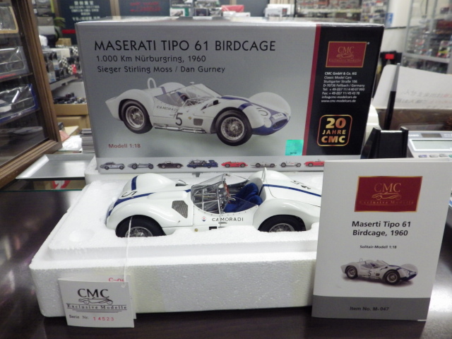 カスタム品　1/18 　CMC バードゲージ Maserati Tipo 61