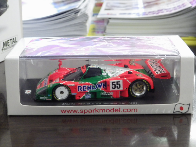 1/43 ѡޥĥ 787B ޥ 1991 ͥ#55