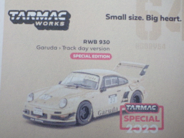 1/64 TARMAC RWB 930Garuda  Track day version