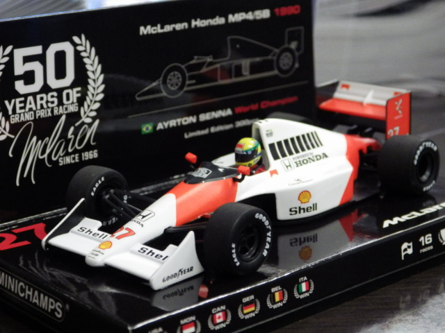 C5260☆MINICHAMPSマクラーレン ホンダ MP4/5B セナ1990 | tspea.org