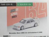 1/64 TARMAC@Mercedes-Benz 190E 2.5-16 Evolution II 1990 Vo[