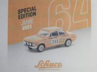 1/64 TARMAC~Schuco BMW 2002 Rally Monte Carlo 1973