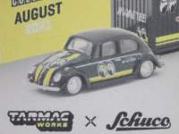 1/64 TARMAC~Schuco Volkswagen Beetle Mooneyes with Container