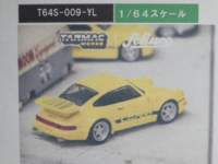 1/64 TARMAC~Schuco Porsche 911 Turbo Yellow