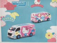 1/64 TARMAC Toyota Hiace Widebody Hello kitty Capsule Summer festival