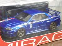 1/43 hpi MIRAGE@jX@R34 @GT-R@R-tune yxCTChu[z