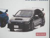 1/43 J[l Xo WRX STI Type S (VAB) 2018 Crystal Black Silica 300pcs