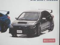 1/43 J[l Xo WRX STI Type S (VAB) 2018 Crystal Black Silica 300pcs