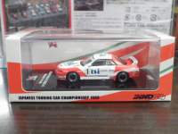 1/64 INNO Y XJCC GT-R (R32)  UNISIA JECS JTC 1993 M. Hasemi  / H. Fukuyama #1