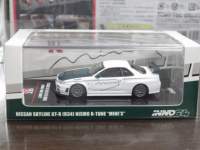 1/64 INNO Y XJCC GT-R (R34) NISMO R-TUNE "MINES"WITH GREEN CARBON