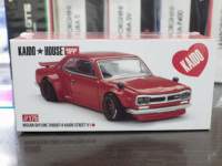 1/64 MINI GT KHMG175 Y XJCC 2000 GT-R KPGC10 KAIDO STREET V1 Enhdl