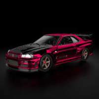 1/64 Hotwheels RLCi GNXN[Vu ZNVY Y XJCC GT-R (BNR34)