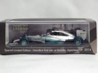 1/43 �X�p�[�N�@�鎭�T�[�L�b�g����i �����Z�f�X�@F1 W05  L.�n�~���g�� ���{GP 2014�@#44