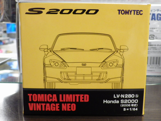 1/64 トミカリミテッドヴィンテージNEO LV-N280b ホンダ S2000 2006年 【黄】