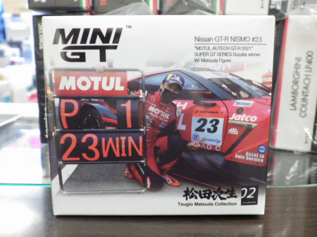 1/64 MINI GT 875  GT-R Nismo GT500 NISMO SGT꡼ 2021 뼯 ͥ ļ #23