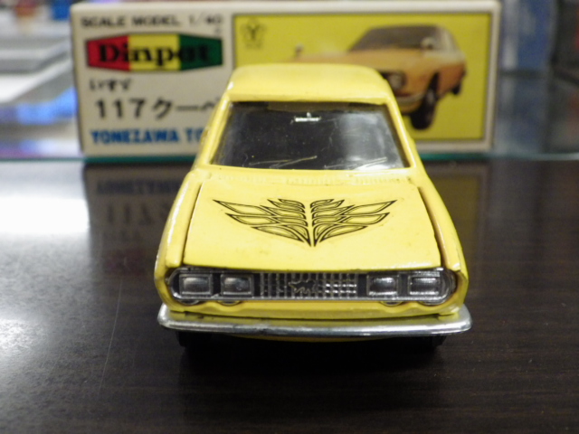 1/40 ダイヤペット G-9 いすゞ 117クーペ 角目ファイヤーバードデカール【イエロー】 1/40 ダイヤペット G-9 いすゞ 117クーペ 角目ファイヤーバードデカール【イエロー】