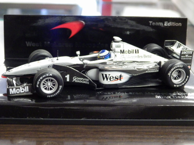 ウエスト・マクラーレン・メルセデス MP4⁄14 ミニカー 1⁄43 ☆純正WEST
